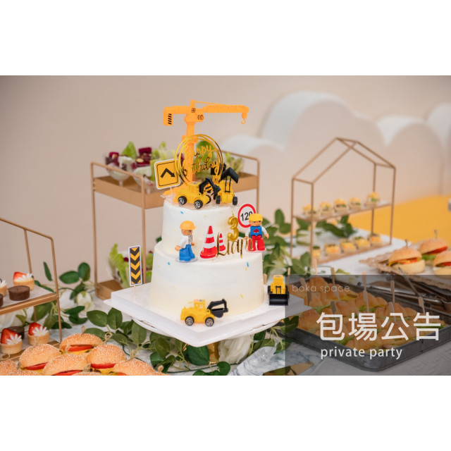 (裝飾公仔)豪華工程車